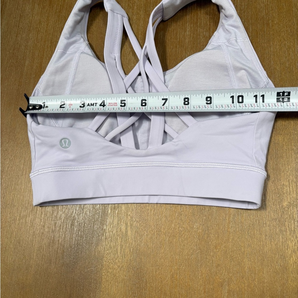 lululemon athletica Light Purple Strappy Sports Bra - Picture 3 of 5